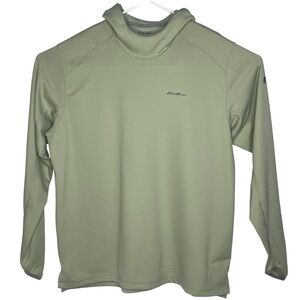 Eddie Bauer First Ascent Hoodie Mens L Freeshade Packable Pullover Light